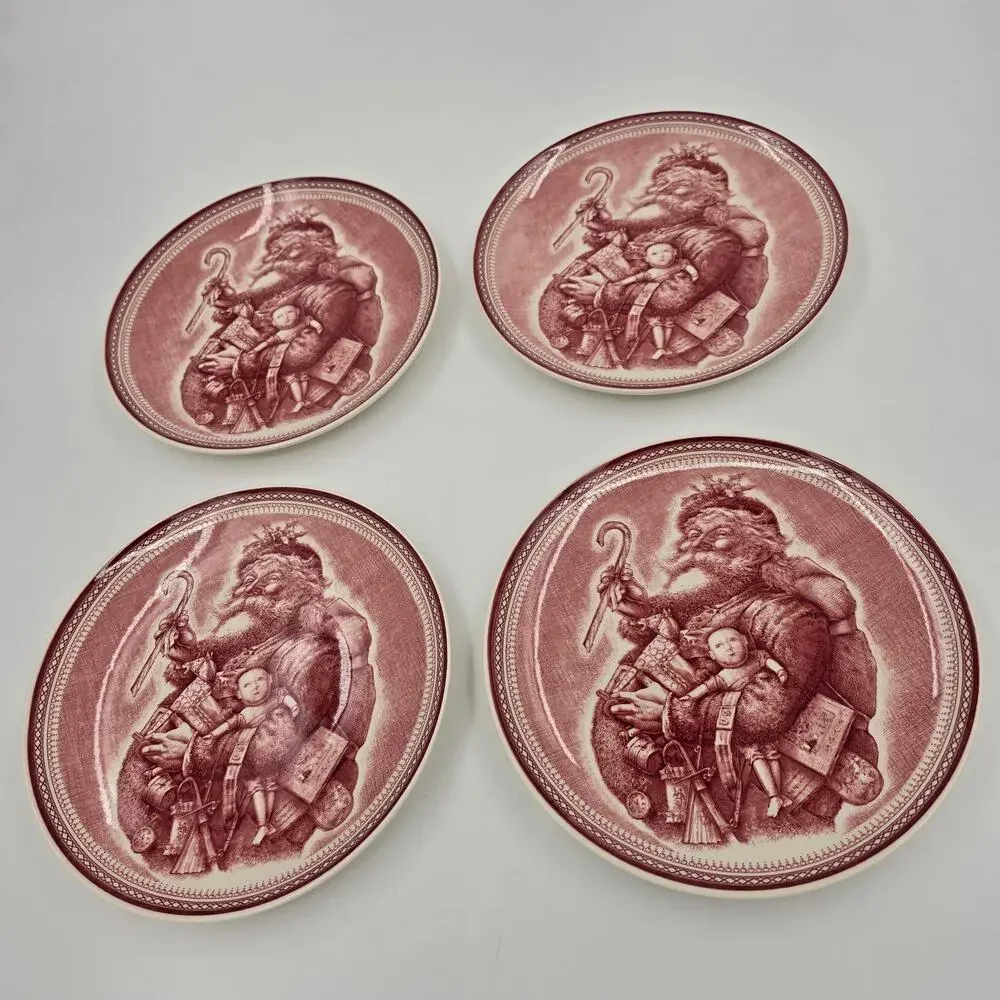 Vintage Wedgwood & Sons for Williams Sonoma St. Nick 8-3/4